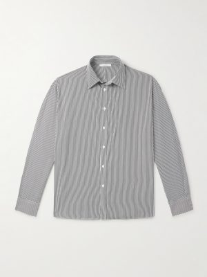 Striped Cotton-Poplin Shirt Striped Cotton-Poplin Shirt