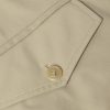 Leather-Trimmed Cotton-Blend Harrington Jacket - E1 Leather-Trimmed Cotton-Blend Harrington Jacket - E1