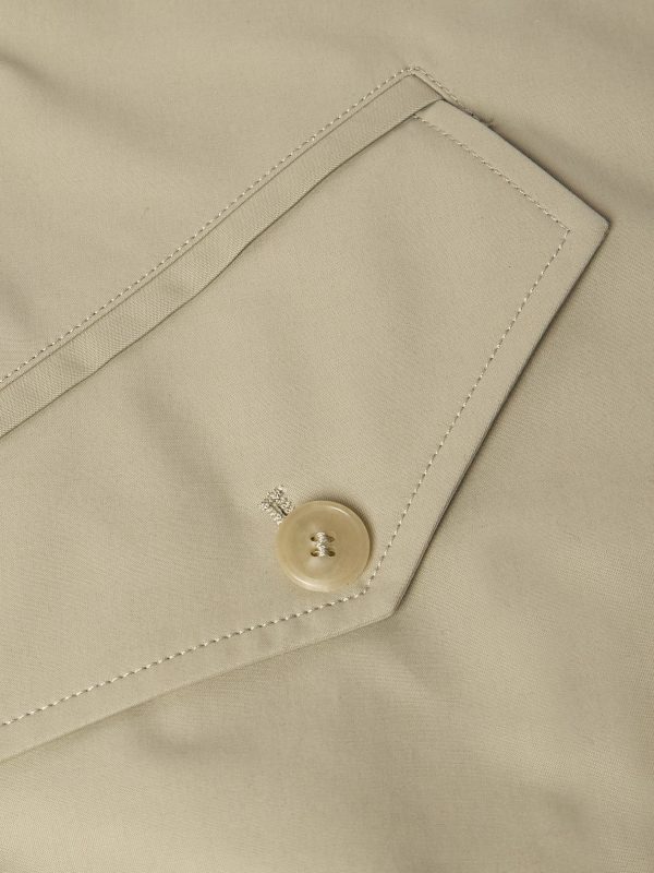 Leather-Trimmed Cotton-Blend Harrington Jacket - E1 Leather-Trimmed Cotton-Blend Harrington Jacket - E1
