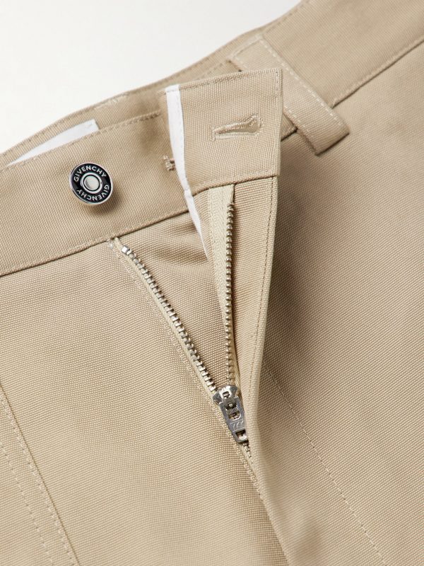 Wide-Leg Cotton-Canvas Cargo Trousers - E1 Wide-Leg Cotton-Canvas Cargo Trousers - E1
