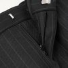 Straight-Leg Pinstriped Wool-Twill Trousers - E1