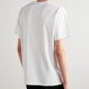 Logo-Embroidered Cotton-Jersey T-Shirt - BK Logo-Embroidered Cotton-Jersey T-Shirt - BK