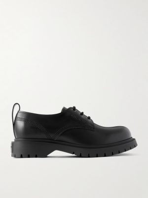 Logo-Detailed Leather Derby Shoes Logo-Detailed Leather Derby Shoes