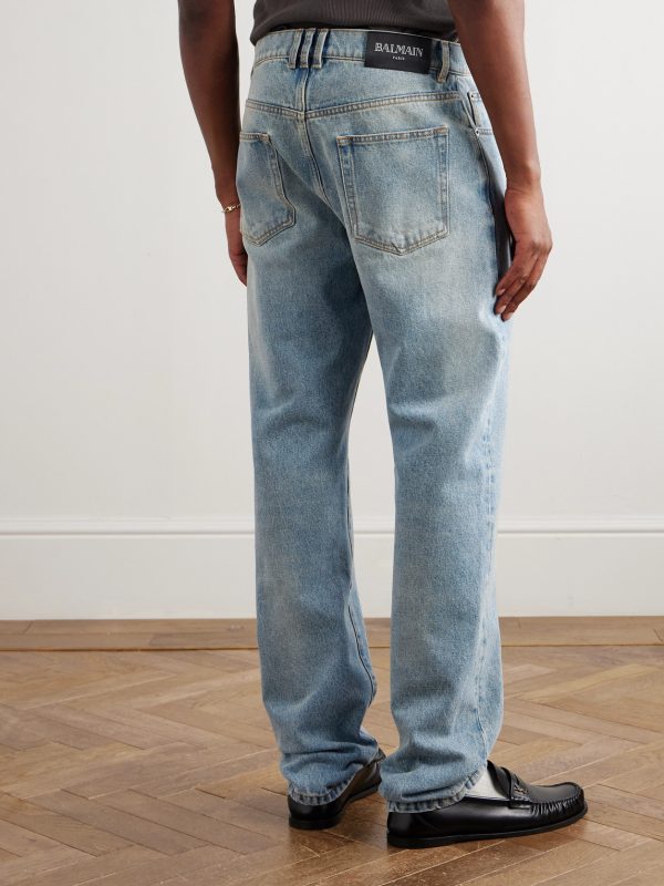 Straight-Leg Jeans - BK Straight-Leg Jeans - BK