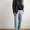 Logo-Embroidered Silk-Blend Polo Shirt - OU