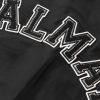 Logo-Appliquéd Leather and Wool Varsity Jacket - E1