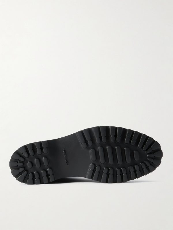 Peak Panelled Leather Boots - E1 Peak Panelled Leather Boots - E1