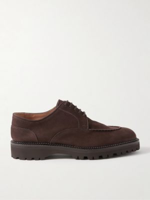 Land Rugged Nubuck Derby Shoes