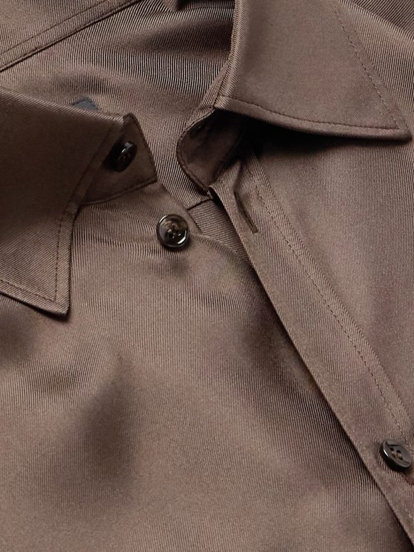 Martini Silk-Twill Shirt - CU Martini Silk-Twill Shirt - CU