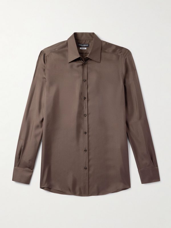 Martini Silk-Twill Shirt Martini Silk-Twill Shirt