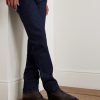 Peak Panelled Leather Boots - OU Peak Panelled Leather Boots - OU