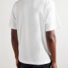 Logo-Embroidered Cotton-Jersey T-Shirt - BK Logo-Embroidered Cotton-Jersey T-Shirt - BK