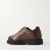 Ampezzo Low Rubber-Trimmed Full-Grain Leather Boots - BK Ampezzo Low Rubber-Trimmed Full-Grain Leather Boots - BK