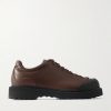 Ampezzo Low Rubber-Trimmed Full-Grain Leather Boots Ampezzo Low Rubber-Trimmed Full-Grain Leather Boots