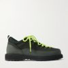 Roccia Basso Sport Rubber and Suede-Trimmed Tech-Shell Hiking Boots Roccia Basso Sport Rubber and Suede-Trimmed Tech-Shell Hiking Boots