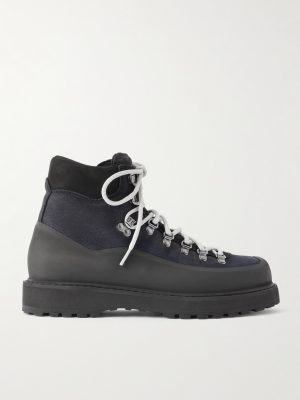 Roccia Vet Rubber-Trimmed Full-Grain Leather Hiking Boots Roccia Vet Rubber-Trimmed Full-Grain Leather Hiking Boots