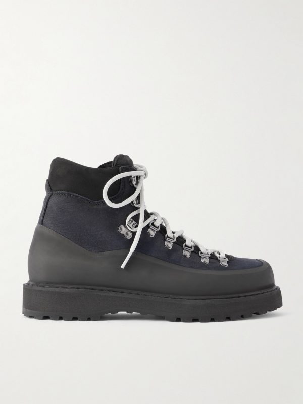 Roccia Vet Rubber-Trimmed Full-Grain Leather Hiking Boots Roccia Vet Rubber-Trimmed Full-Grain Leather Hiking Boots