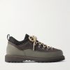 Roccia Basso Sport Rubber and Suede-Trimmed Tech-Shell Hiking Boots Roccia Basso Sport Rubber and Suede-Trimmed Tech-Shell Hiking Boots