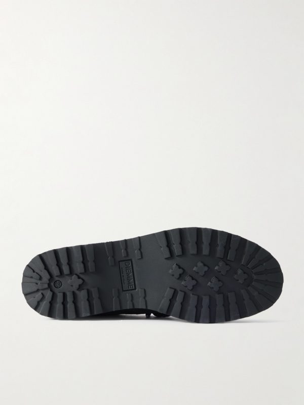Cornaro Rubber and Nubuck-Trimmed Suede Boots - E1 Cornaro Rubber and Nubuck-Trimmed Suede Boots - E1