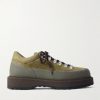 Cornaro Rubber and Nubuck-Trimmed Suede Boots Cornaro Rubber and Nubuck-Trimmed Suede Boots