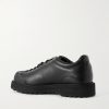 Ampezzo Low Rubber-Trimmed Full-Grain Leather Boots - BK Ampezzo Low Rubber-Trimmed Full-Grain Leather Boots - BK