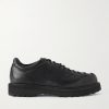 Ampezzo Low Rubber-Trimmed Full-Grain Leather Boots Ampezzo Low Rubber-Trimmed Full-Grain Leather Boots