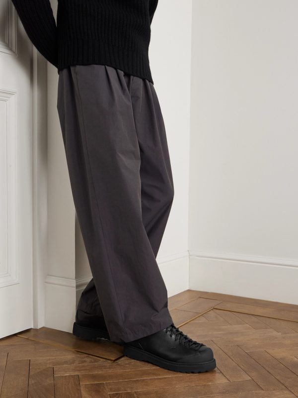 Ampezzo Low Rubber-Trimmed Full-Grain Leather Boots - OU Ampezzo Low Rubber-Trimmed Full-Grain Leather Boots - OU