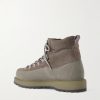 Roccia Vet Rubber-Trimmed Full-Grain Leather Hiking Boots - BK Roccia Vet Rubber-Trimmed Full-Grain Leather Hiking Boots - BK