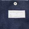 Slim-Fit Double-Breasted Linen, Silk, Wool and Cotton-Blend Suit Jacket - E1 Slim-Fit Double-Breasted Linen, Silk, Wool and Cotton-Blend Suit Jacket - E1