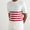 Slim-Fit Striped Cotton-Jersey T-Shirt - FR