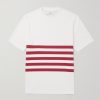 Slim-Fit Striped Cotton-Jersey T-Shirt