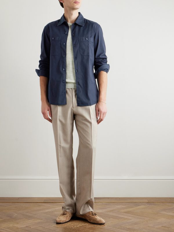 Cotton-Twill Shirt - OU Cotton-Twill Shirt - OU