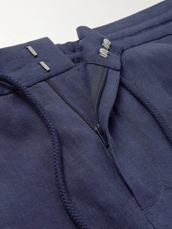 Straight-Leg Virgin Wool-Blend Trousers - E1 Straight-Leg Virgin Wool-Blend Trousers - E1