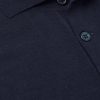 Slim-Fit Logo-Embroidered Silk and Cotton-Blend Polo Shirt - CU Slim-Fit Logo-Embroidered Silk and Cotton-Blend Polo Shirt - CU