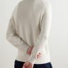 Cable-Knit Cashmere Mock-Neck Sweater - BK