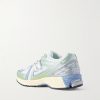 1906R Mesh and Leather Sneakers - BK 1906R Mesh and Leather Sneakers - BK