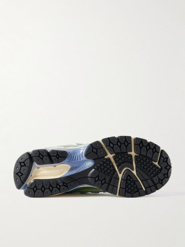 1906R Mesh and Leather Sneakers - E1 1906R Mesh and Leather Sneakers - E1