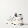 1000 Rubber-Trimmed Mesh Sneakers - BK