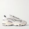 1000 Rubber-Trimmed Mesh Sneakers