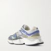 9060 Brushed-Suede, Leather and Mesh Sneakers - BK 9060 Brushed-Suede, Leather and Mesh Sneakers - BK