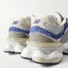 9060 Brushed-Suede, Leather and Mesh Sneakers - CU 9060 Brushed-Suede, Leather and Mesh Sneakers - CU