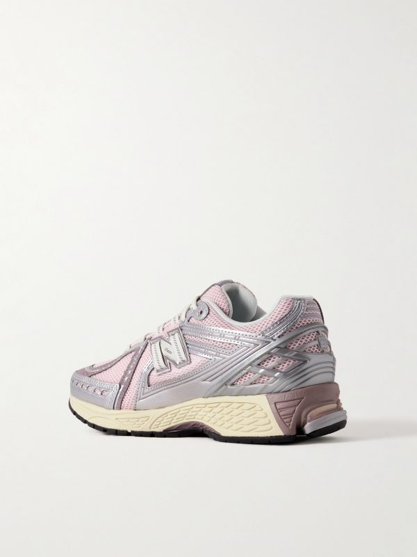 1906R Rubber-Trimmed Mesh Sneakers - BK 1906R Rubber-Trimmed Mesh Sneakers - BK