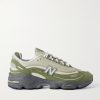 M1000 Embroidered Panelled Mesh Sneakers M1000 Embroidered Panelled Mesh Sneakers