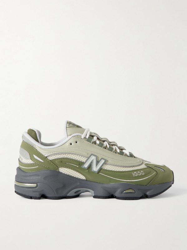 M1000 Embroidered Panelled Mesh Sneakers M1000 Embroidered Panelled Mesh Sneakers