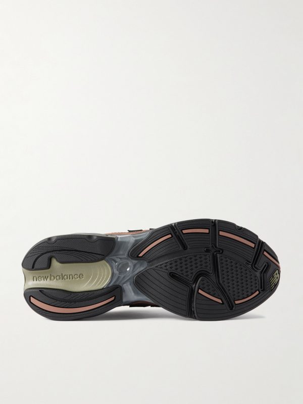 ABZORB 2010 Suede and Mesh Sneakers - E1
