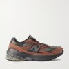 ABZORB 2010 Suede and Mesh Sneakers