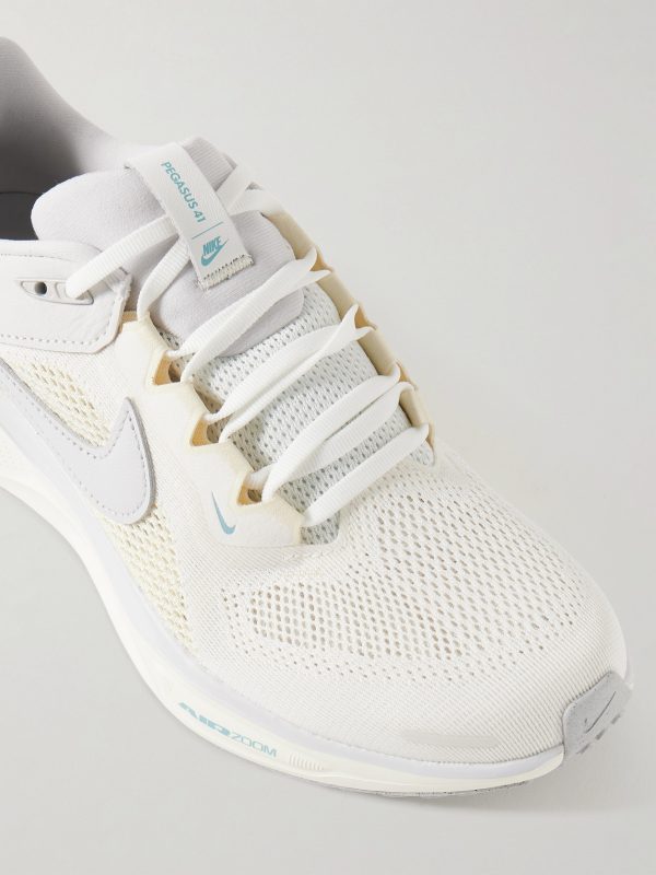 Air Zoom Pegasus 41 SP Mesh, Nubuck and Leather Running Sneakers - CU Air Zoom Pegasus 41 SP Mesh, Nubuck and Leather Running Sneakers - CU