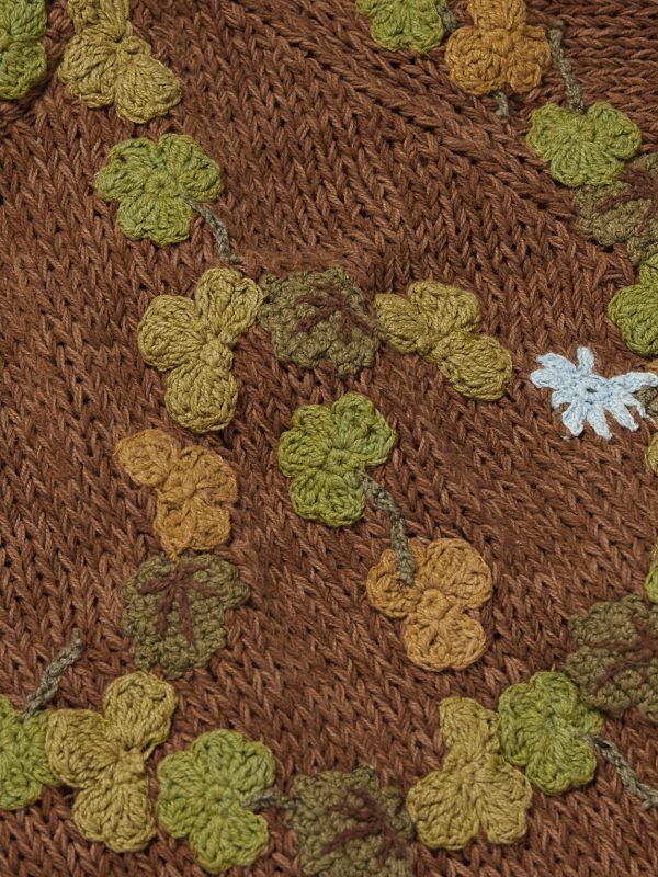 Bulb Appliquéd Organic Cotton Sweater - CU