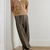 Twinsun Appliquéd Organic Cotton Cardigan - OU Twinsun Appliquéd Organic Cotton Cardigan - OU