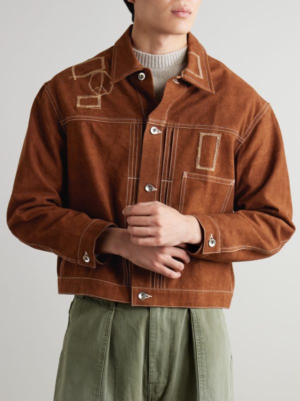 Ever Embroidered Cotton-Canvas Jacket - FR
